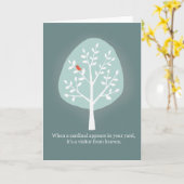 Kardinal Beileid bereut Entschuldigung für Ihren V Karte (Gelbe Blume)