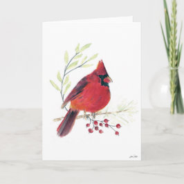 Kardinal Berries Card Karte