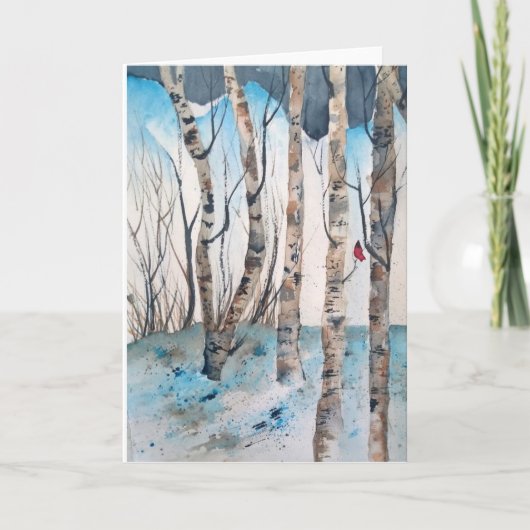 Kardinal Besuche Karte (Vorderseite)