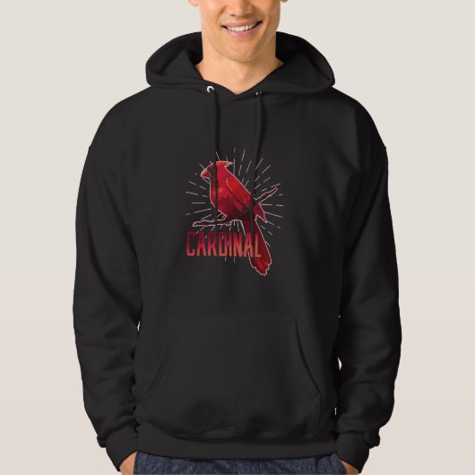 Kardinal Bird Bird Hoodie (Vorderseite)