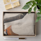 Kardinal Bird Birdhouse Blueprint Decoupage Red Seidenpapier (Geschenk)