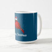 Kardinal Bird Christmas Light Cocktail Kardinal Kaffeetasse (VorderseiteRechts)