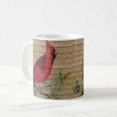 Kardinal Bird Design Coffee Tasse Cup (Vorderseite Links)