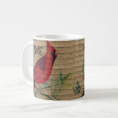 Kardinal Bird Design Coffee Tasse Cup (Vorderseite Links)