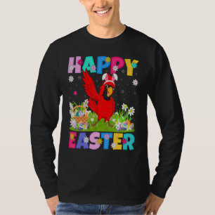 Kardinal Bird Happy Osterfest Sonniger Kardinal Os T-Shirt