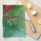 Kardinal Bird Kitchtuch Geschirrtuch (Viertel Falte)