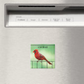 Kardinal Bird Kühlschrank Magnet (In Situ (Geschirrspüler))