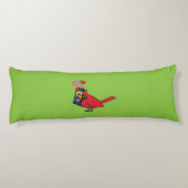 Kardinal Bird Liebe Paarung von Anrufen Seitenschläferkissen (Rückseite)