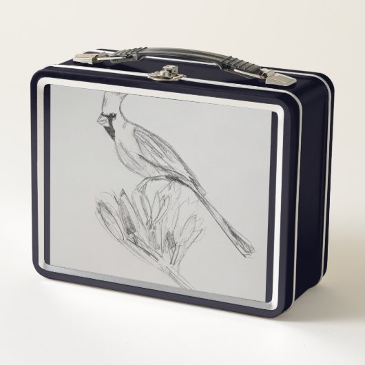 Kardinal Bird Lunchbox (Vorderseite)