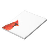 Kardinal Bird Notizblock (Rotiert)