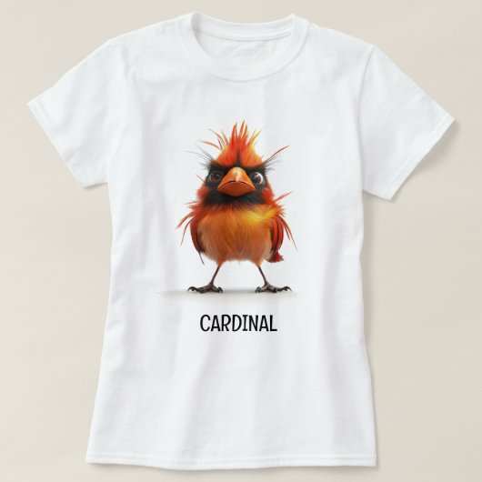 Kardinal Bird T-Shirt (Design vorne)