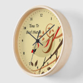 Kardinal Birdwatcher Clock Uhr (Winkel)