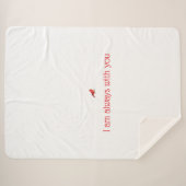 Kardinal Blanket Sherpadecke (Vorderseite (Horizontal))