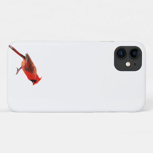 Kardinal Case-Mate iPhone Hülle (Rückseite (Horizontal))