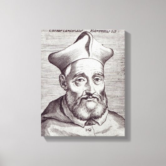 Kardinal Cesare Baronio Leinwanddruck (Vorderseite)
