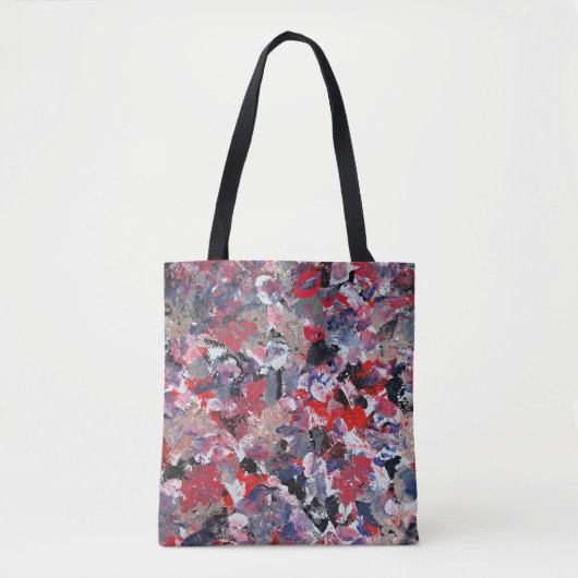 Kardinal Confetti Tote Bag Tasche (Vorderseite)