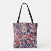 Kardinal Confetti Tote Bag Tasche (Rückseite)