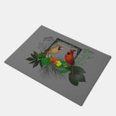 Kardinal Corner Door Mat (grau) Fußmatte (Schrägansicht)