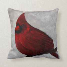 Kardinal Cotton Throw Kissen