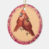 Kardinal Couple Ornament (Links)