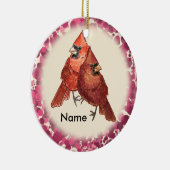 Kardinal Couple Ornament (Rechts)