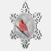 Kardinal Creek Pewter Ornament (Rechts)