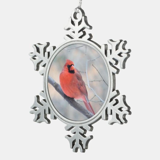 Kardinal Creek Pewter Ornament (Rechts)