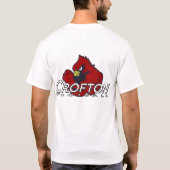 Kardinal crofton fball - besonders angefertigt T-Shirt (Rückseite)