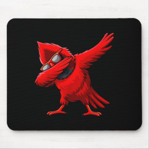 Kardinal Dabbing für Männer Frauen Jugend Kleinkin Mousepad