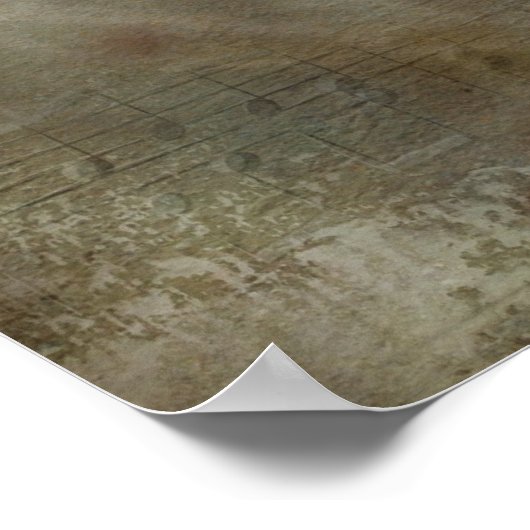 Kardinal Digitale Kunst Poster (Ecke)