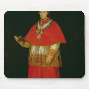 Kardinal Don Luis de Bourbon c.1800 Mousepad