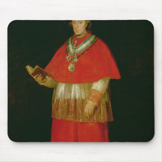 Kardinal Don Luis de Bourbon c.1800 Mousepad (Vorne)