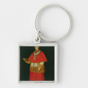 Kardinal Don Luis de Bourbon c.1800 Schlüsselanhänger