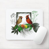 Kardinal Ecke Mousemat (Farbe auswählen) Mousepad (Mit Mouse)