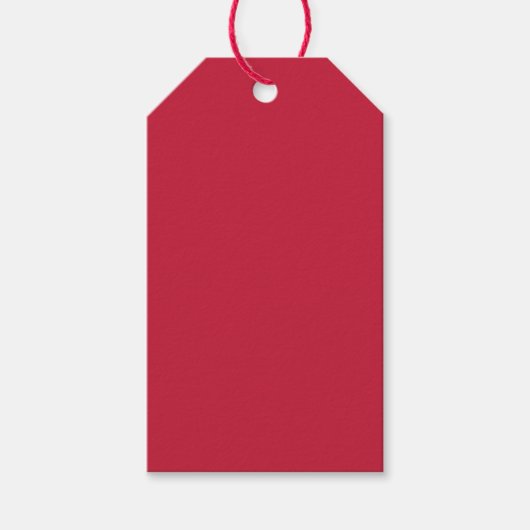 Kardinal (einfarbig) geschenkanhänger (Vorderseite)