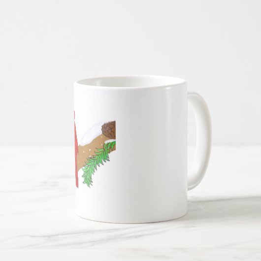 Kardinal Engel aus dem Himmel Kaffeetasse (VorderseiteRechts)