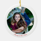 Kardinal erscheinen Engel in der Nähe des Foto Mem Keramik Ornament (Hinten)