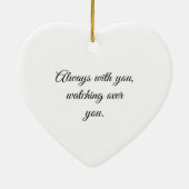 Kardinal erscheinen, wenn Engel in der Nähe sind Keramik Ornament (Hinten)