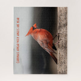 Kardinal erscheinen, wenn Engel in der Nähe sind Puzzle