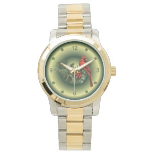 Kardinal erscheinen, wenn Engel in der Nähe ~ Weih Armbanduhr