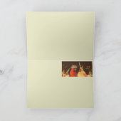 Kardinal-Familienkarte Karte (Innenseite)