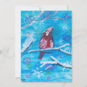 Kardinal Feiertagskarte (Vorderseite)