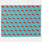 Kardinal Fleecedecke (Vorderseite (Horizontal))