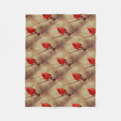 Kardinal Fleecedecke (Vorderseite)