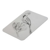 Kardinal Flexible Foto Magnet (Linke Seite)