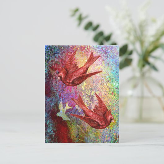 KARDINAL FLIGHT.jpg Postkarte (Stehend Vorderseite)