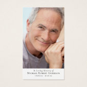 Kardinal-Foto-Gedenkkarte (Vorderseite)