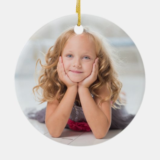 Kardinal Foto Keramik Ornament (Hinten)