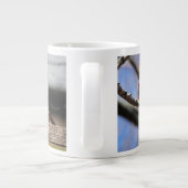 Kardinal Fotos & Zitat: Engel sind in der Nähe! Jumbo-Tasse (Rückseite)