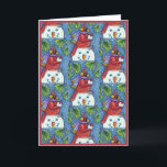 KARDINAL GARANTIERT SNOWMAN, NIEDLICHE CHRISTMAS R FEIERTAGSKARTE<br><div class="desc">MIT SNOWBALLEN UMGEBEN. HUMOROUS KARDINAL (Inside "MERRY CHRISTMAS") KARTE/ENVELOPE *Anpassen *Suchen Sie nach passenden Elementen Susan Brack Designs</div>